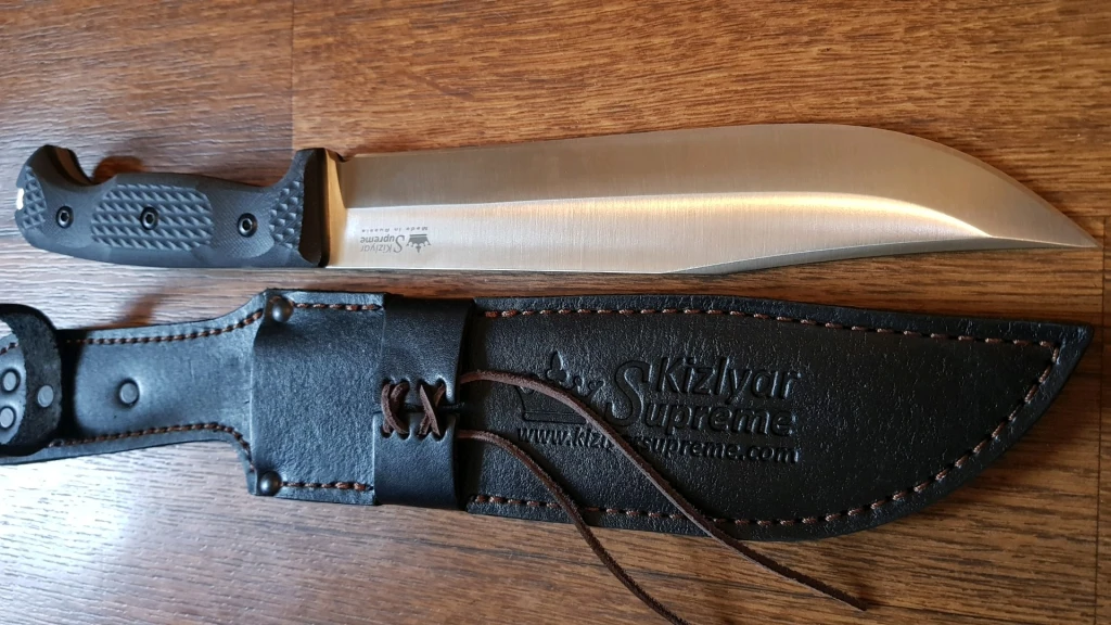 Нож Kizlyar Supreme Bastardo Sleipner G10