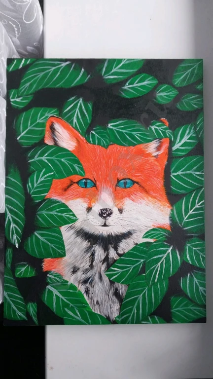 Картина лиса