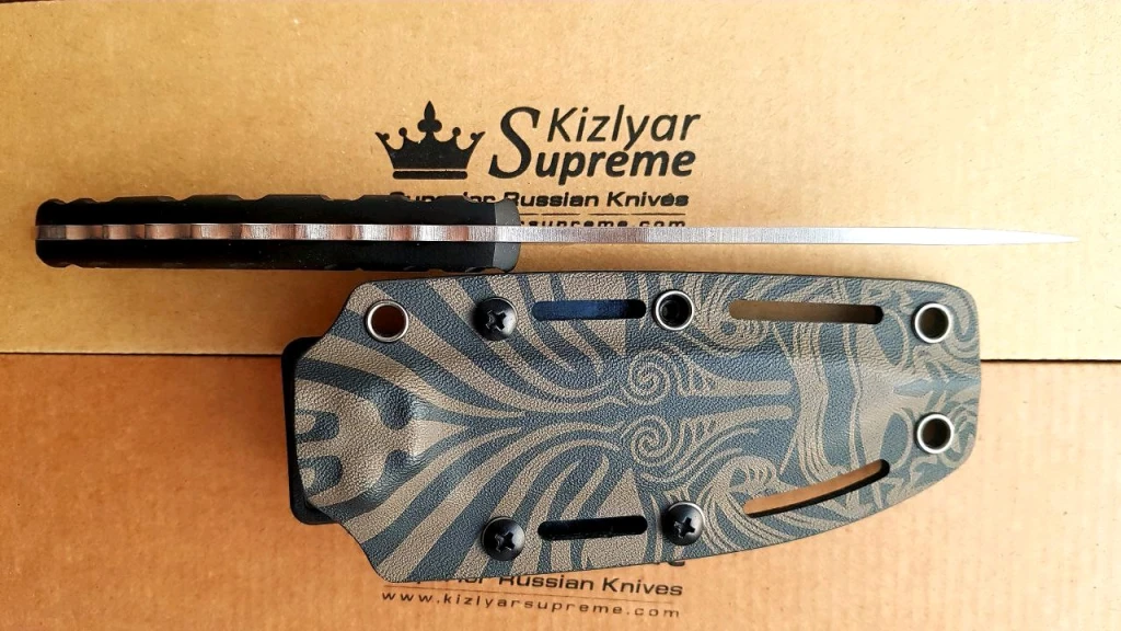 Нож Kizlyar Supreme Aztec D2 Kydex/Кожа