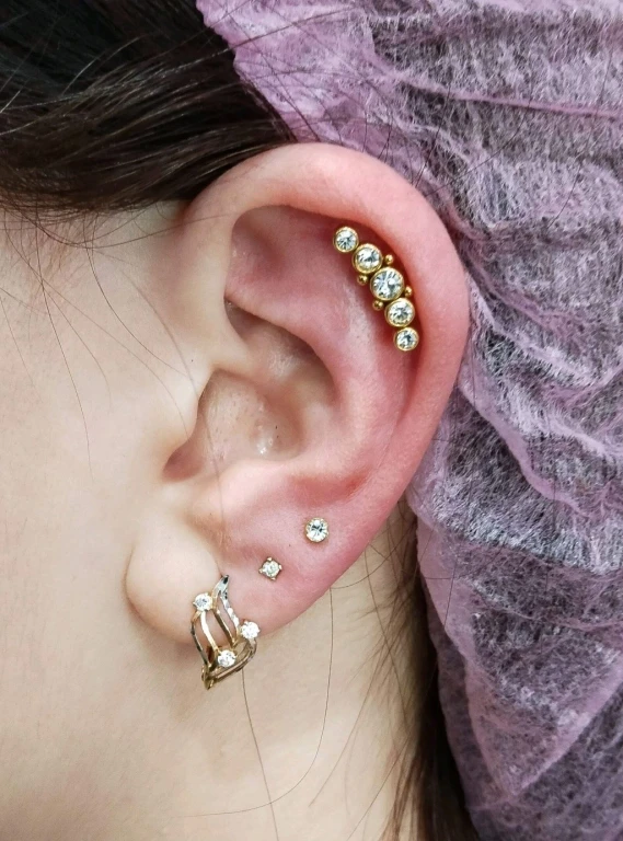 Все виды пирсинга.