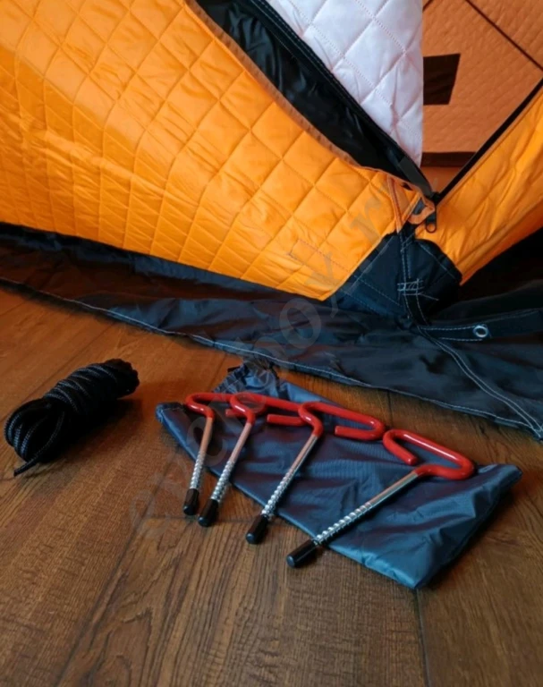 палатка зимняя куб 4 слойная