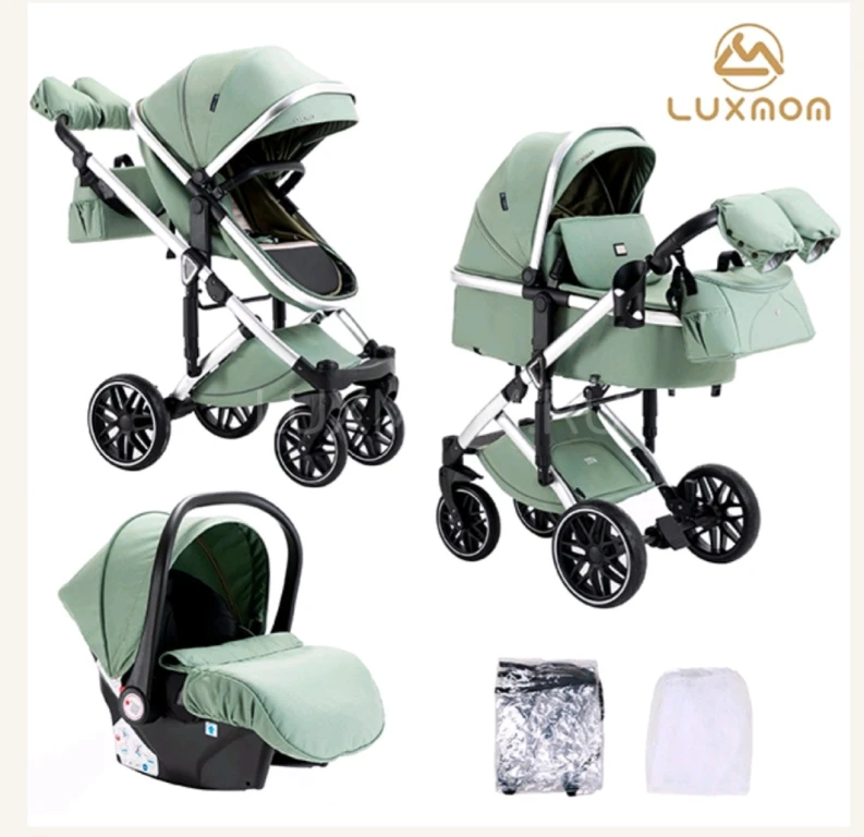 Коляска детская новая luxmom F2A 3 в 1