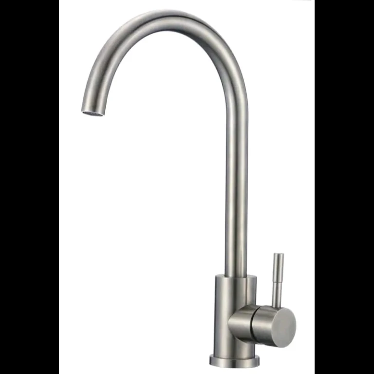 Однорычажный смеситель Savol S-sus3002 излив 18 см цвет сатин