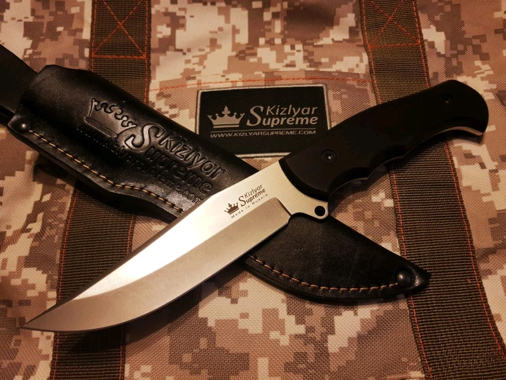 Нож Kizlyar Supreme Caspian D2 Граб