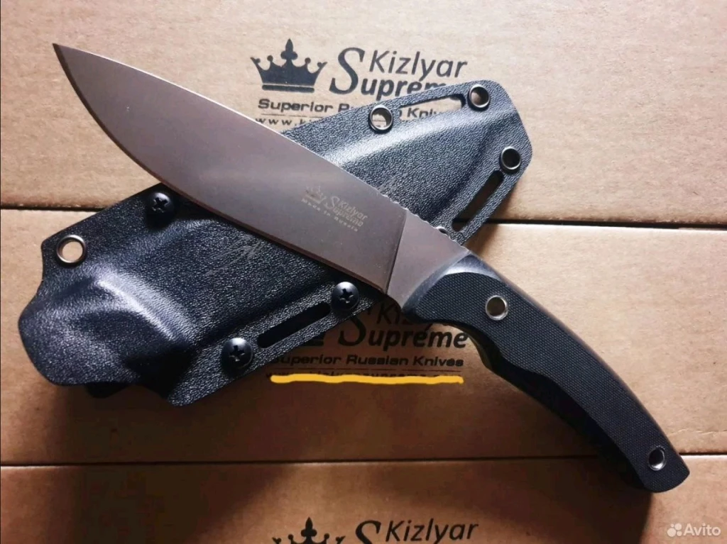 Нож Kizlyar Supreme Savage D2 Stonewash