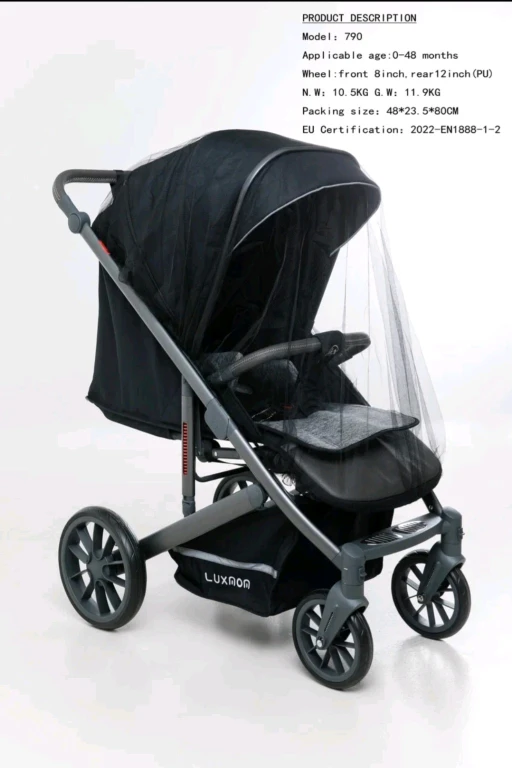 Коляска прогулочная luxmom 790 с рождения