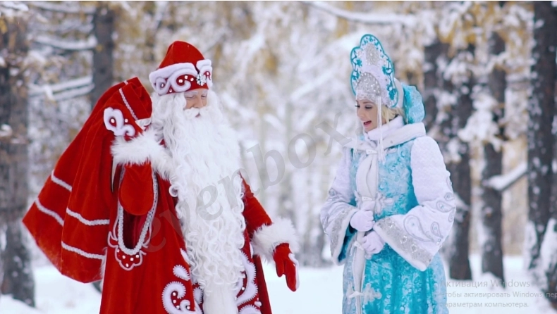 Дед Мороз и Снегурочка