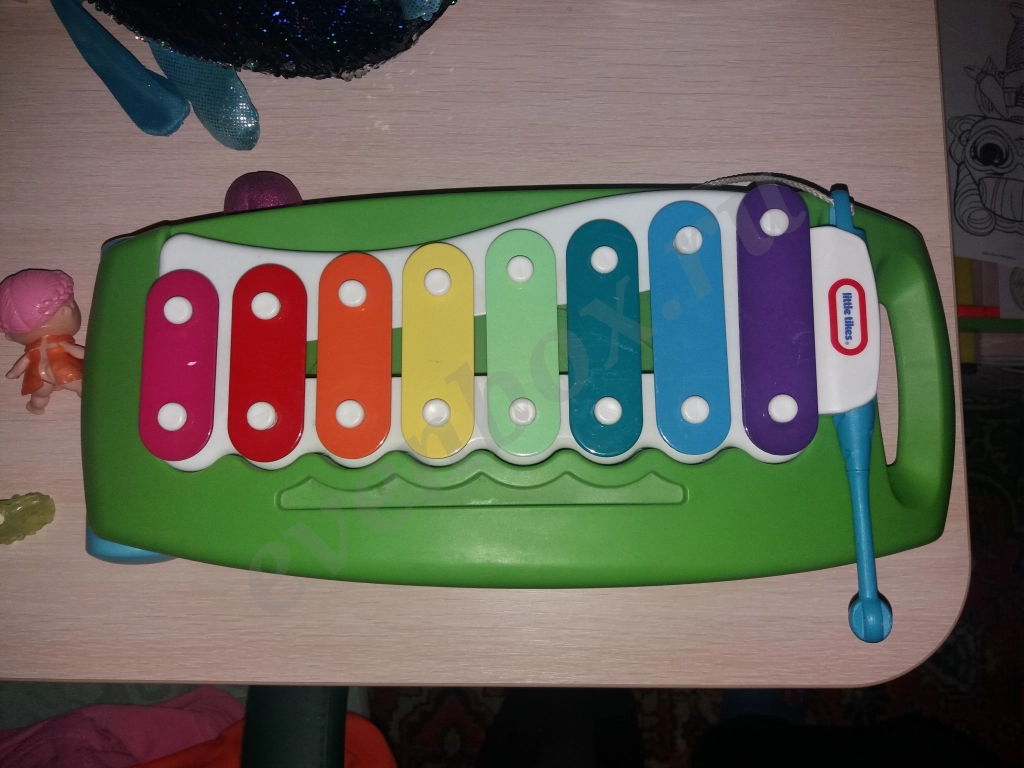 Металлофон-каталка.