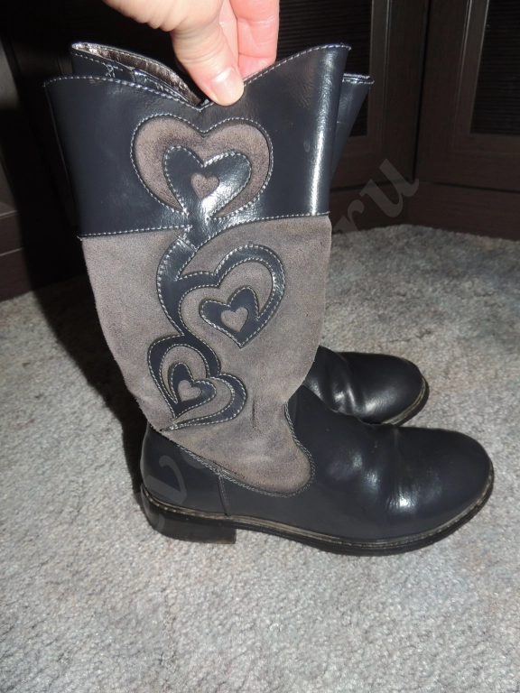 Сапоги осенние