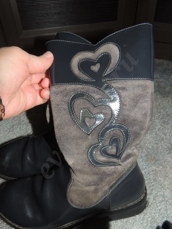 Сапоги осенние