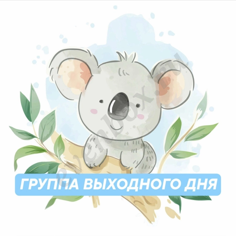 Группа выходного дня на базе детского сада 