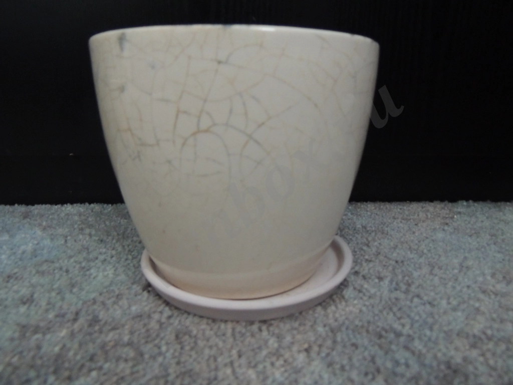 Керамический горшок для цветка 2 л.