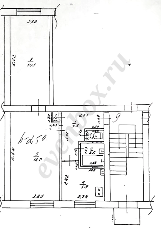 Квартира, 2 комнаты, 47 м², Агент