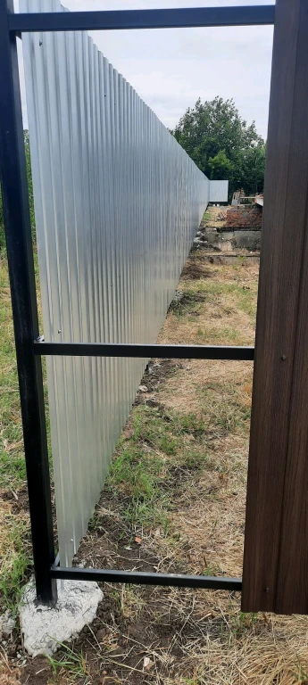 Монтаж заборов