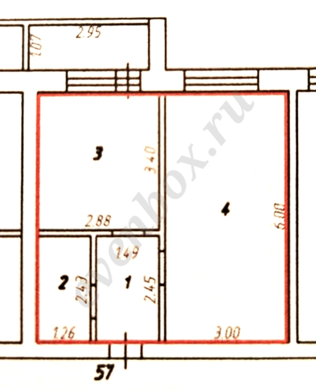 Квартира, 1 комната, 35 м², Агент