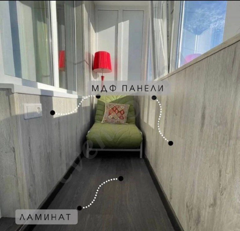 Остекление и отделка балконов и лоджий под ключ и частично