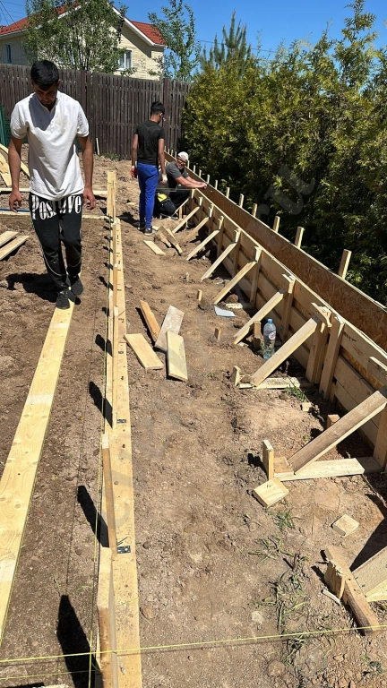 Бетонные работы. Монолитные работы. Заливка бетона