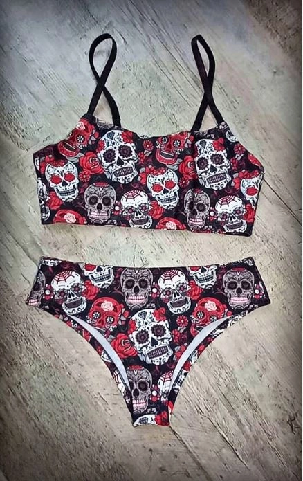 Комплект с Испанско-Индейским принтом 2в 1 𝐒𝐭𝐲𝐥𝐢𝐬𝐡 𝐃𝐫𝐚𝐠𝐨𝐧