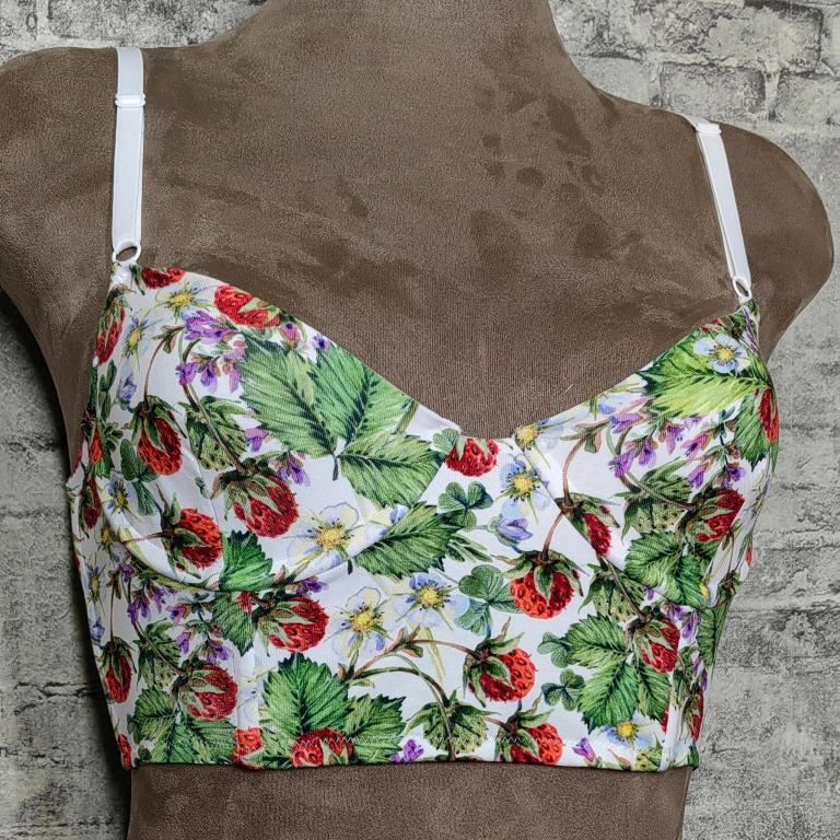 Топ бюстье женский, на крючках сзади 𝐒𝐭𝐲𝐥𝐢𝐬𝐡 𝐃𝐫𝐚𝐠𝐨𝐧 ®