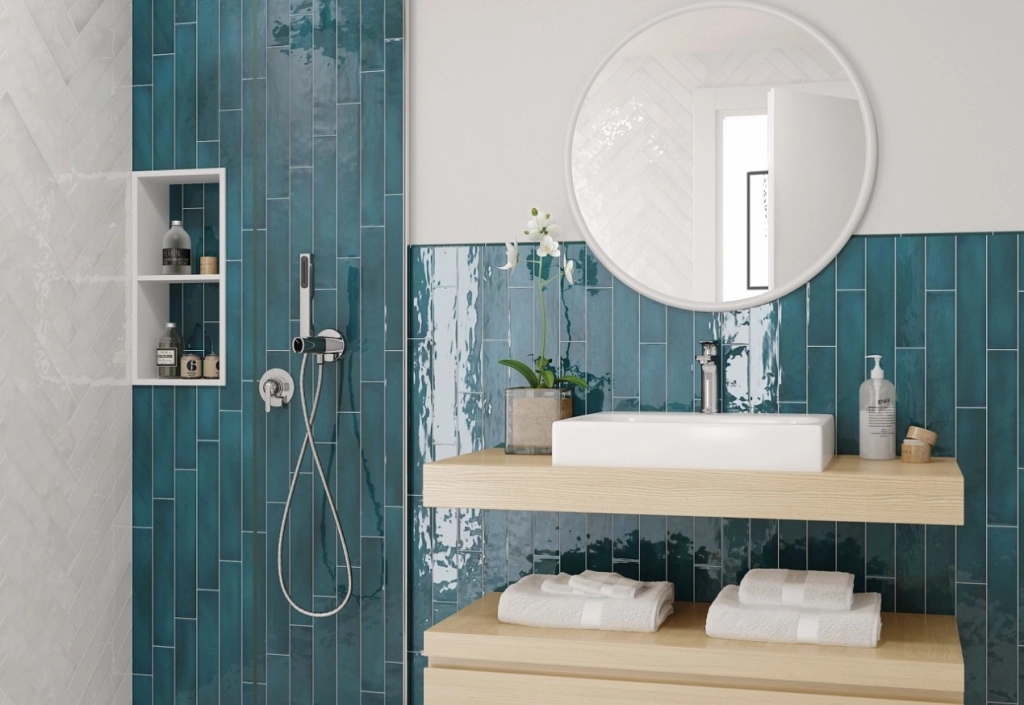 Плитка для ванной комнаты купить в Москве с доставкой по России