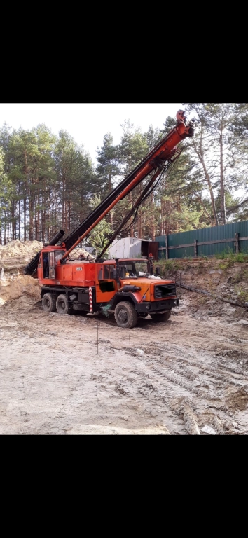 Аренда Сваебоя. Услуги Сваебоя. Погружение свай.