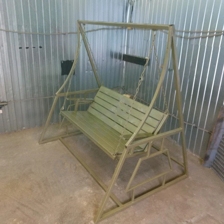 Качеля садовая металлическая