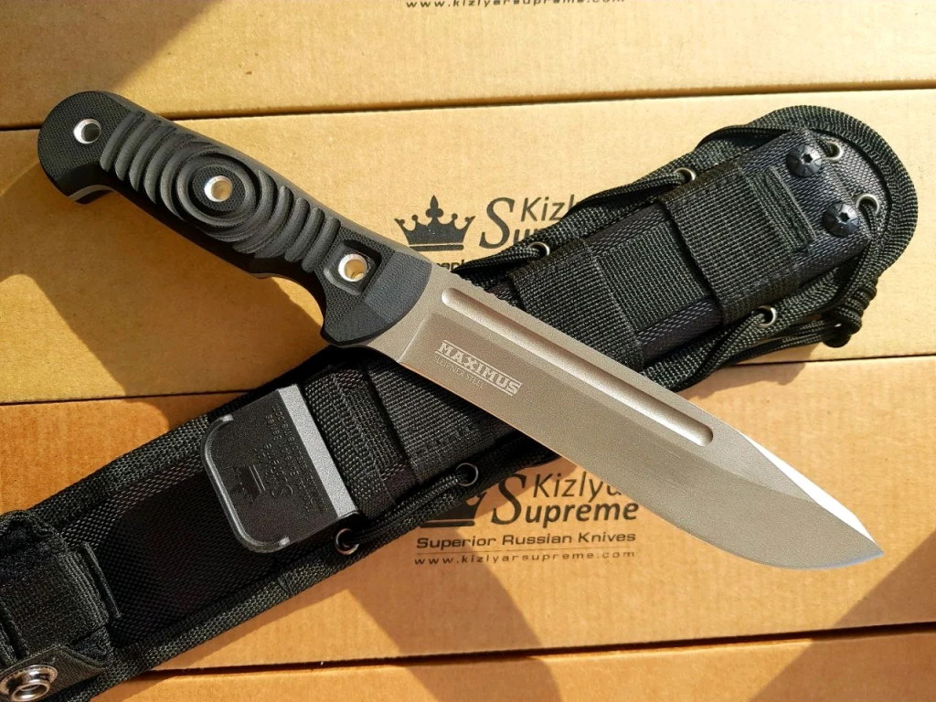 Нож Kizlyar Supreme Maximus Sleipner tachwash