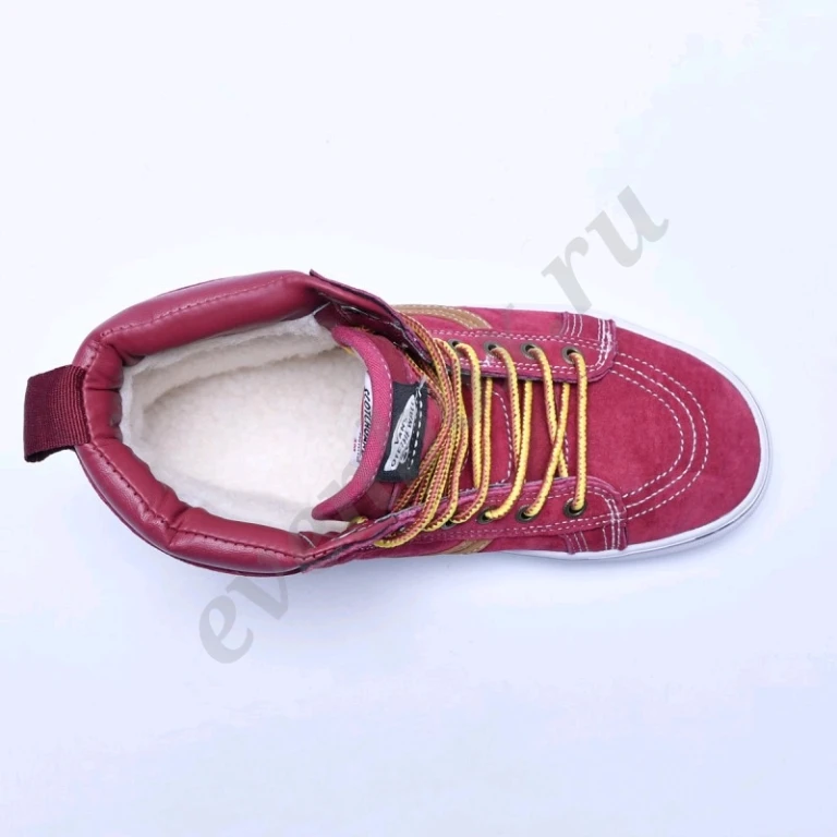 Классные Кеды Vans High Top с мехом