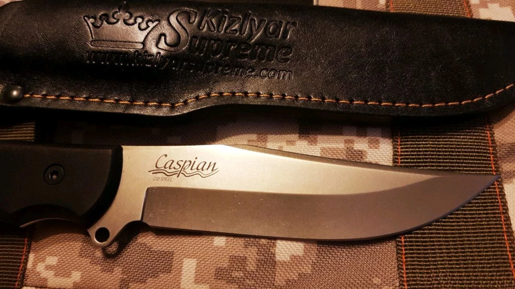 Нож Kizlyar Supreme Caspian D2 Граб