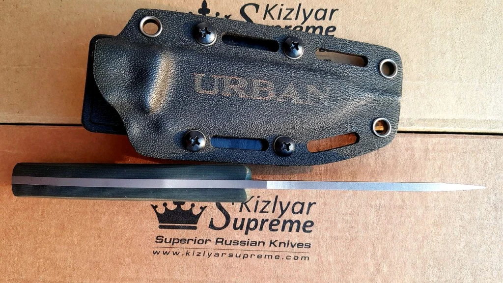 Нож Kizlyar Supreme Urban D2 tacwash