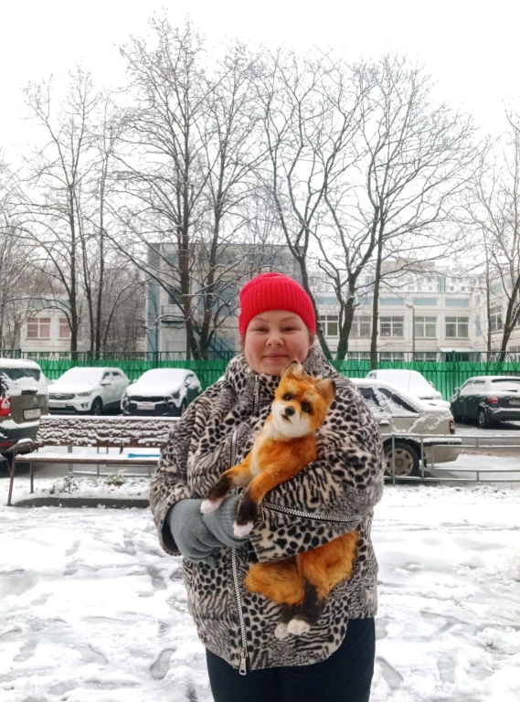 Лисенок реалистичный.