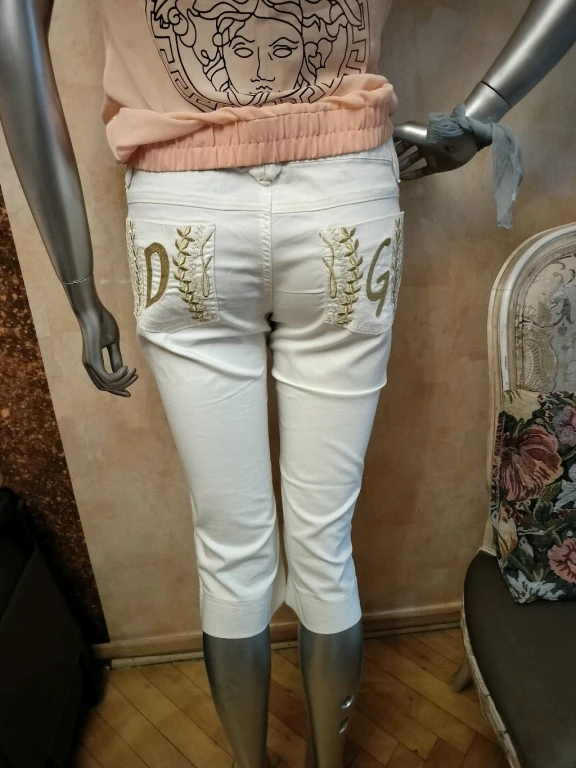 Бриджи капри D&G лёгкие оригинал