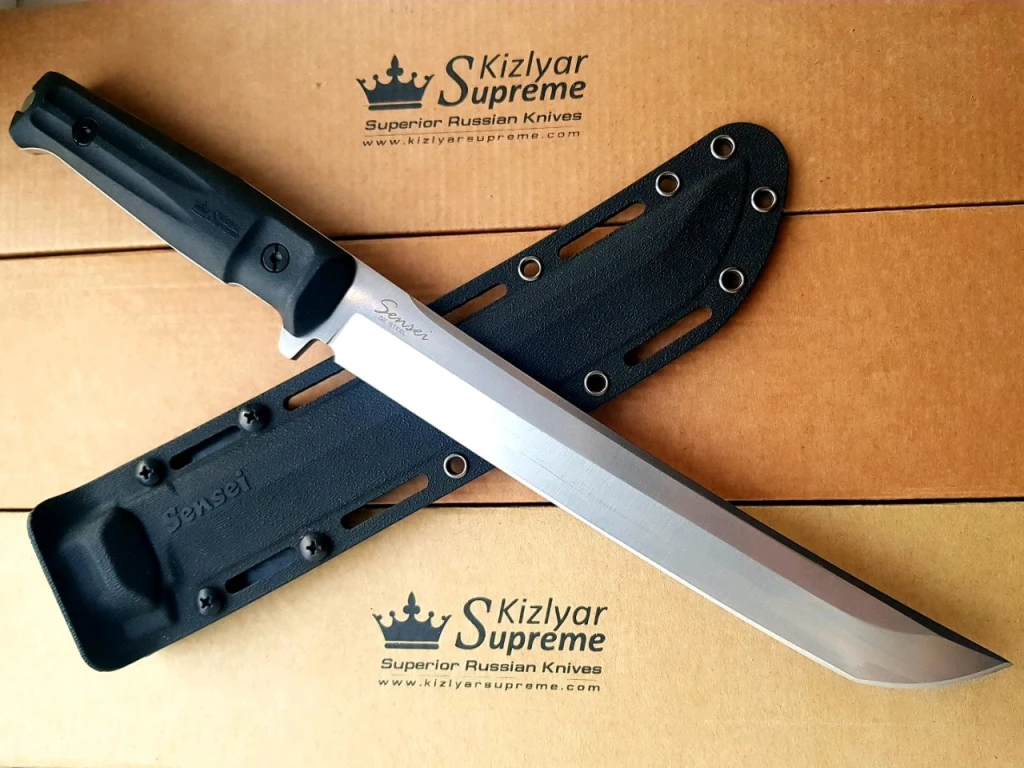 Нож Kizlyar Supreme Sensei D2 Stonewash