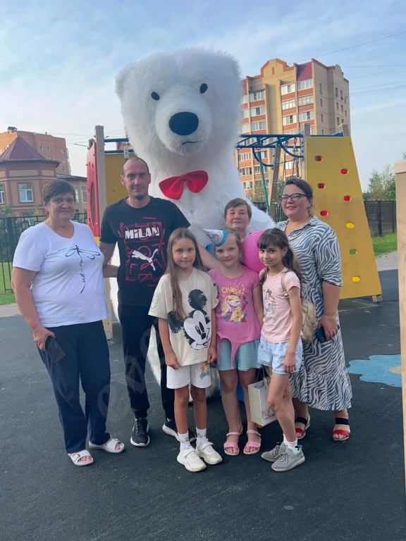 Мишка Умка на праздниках