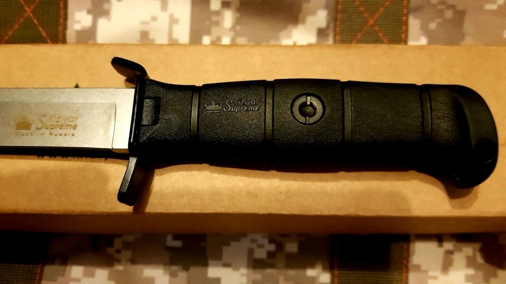 Нож Kizlyar Supreme Vector AUS8 Stonewash