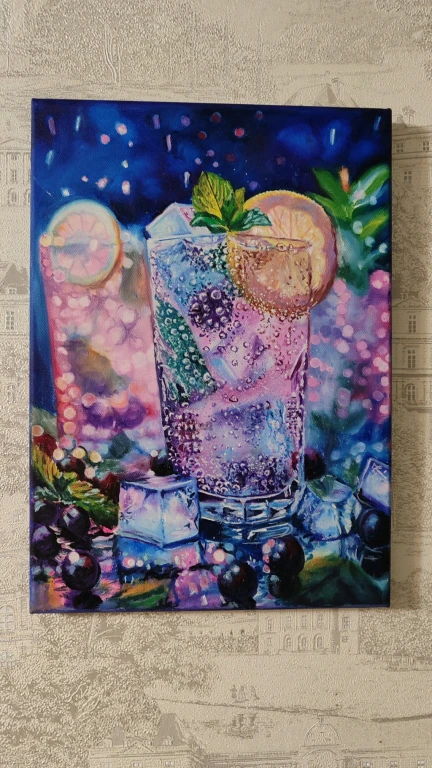 Картина маслом на холсте 