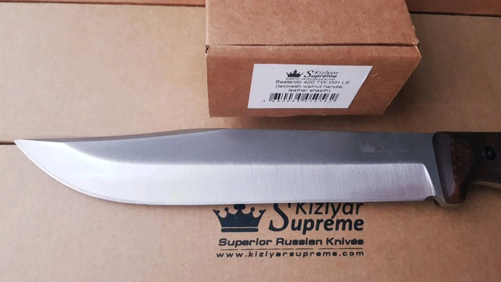 Нож Kizlyar Supreme Bastardo 420HC