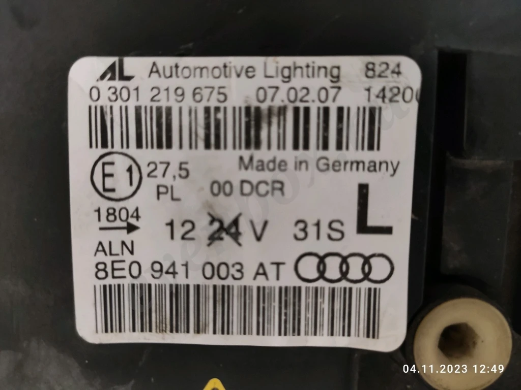 Фары Ауди А4 б7