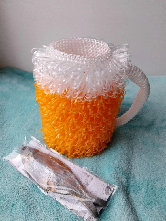 Кружка мочалка