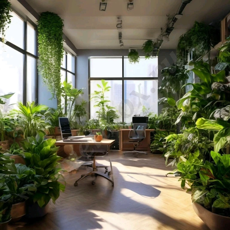 Услуги интерьерного озеленения и дизайна.