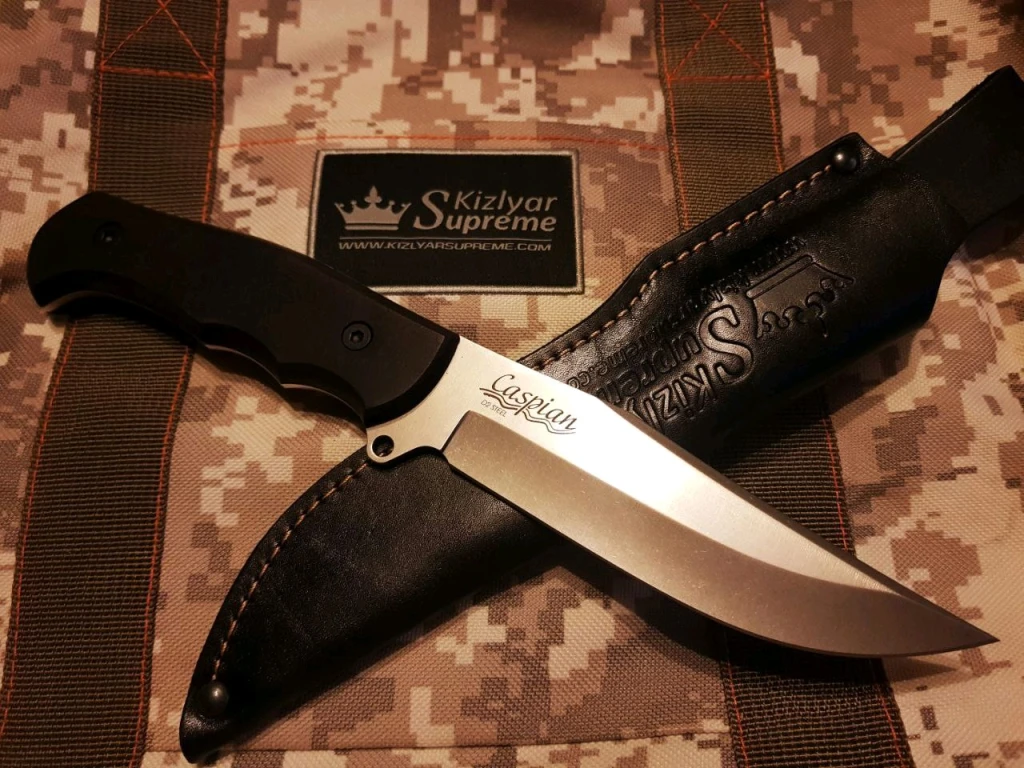 Нож Kizlyar Supreme Caspian D2 Граб