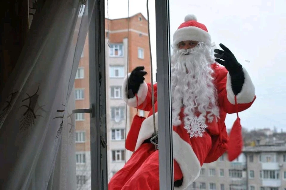 Дед Мороз - альпинист