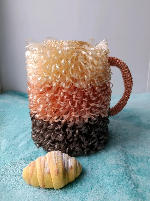 Кружка мочалка