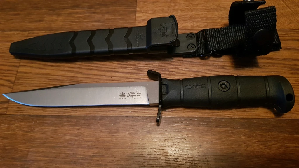 Нож Vector Kizlyar Supreme 420HC StoneWash