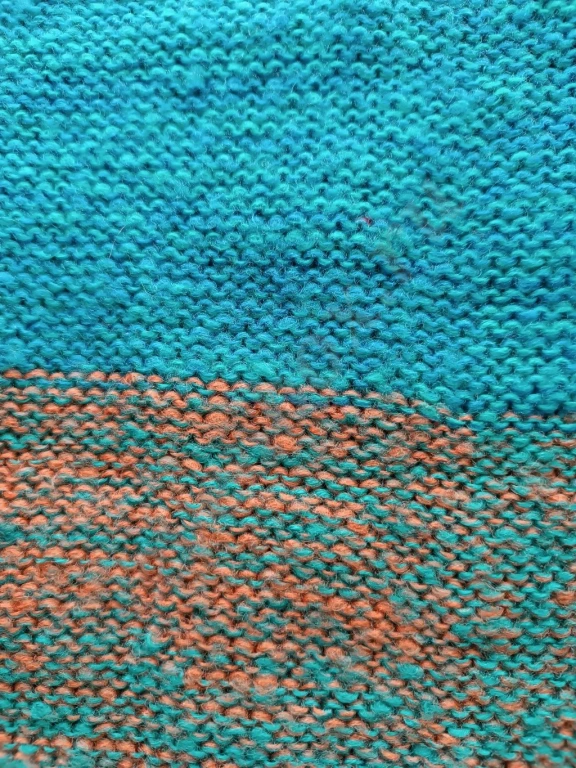 Шарф снуд вязаный шерстяной хомут