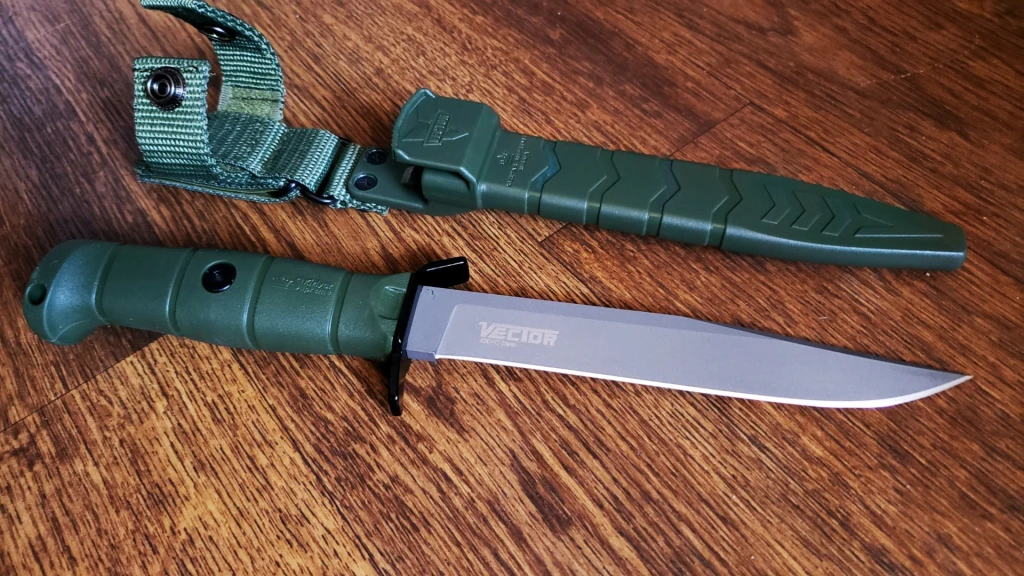 Нож Kizlyar Supreme Vector 420HC TacWash Олива