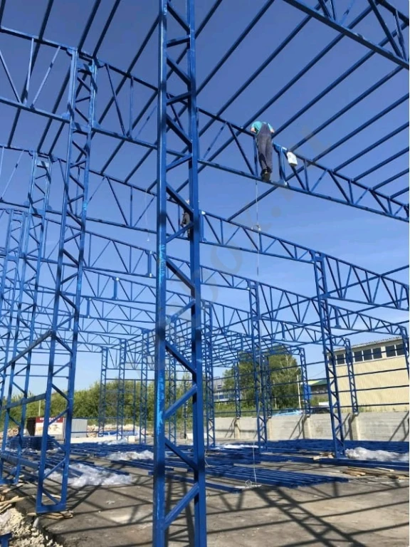 Быстровозводимые здания. Строительство ангаров