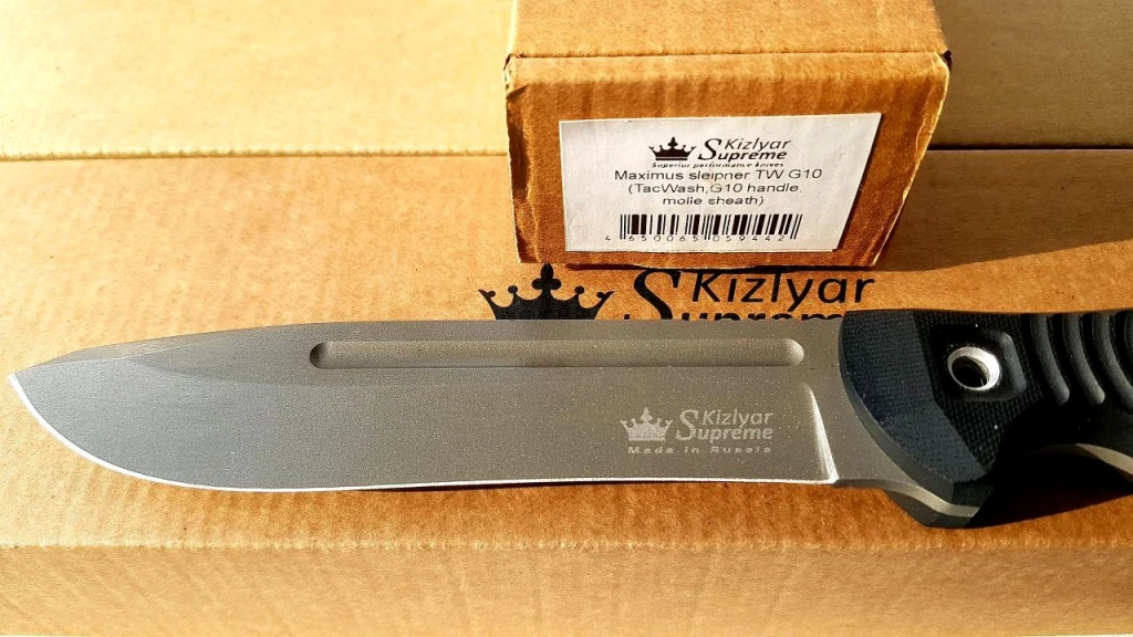 Нож Kizlyar Supreme Maximus Sleipner tachwash