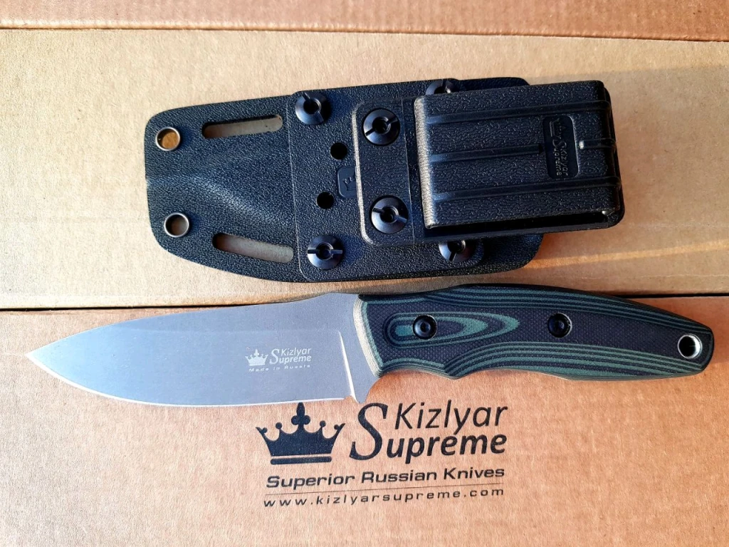 Нож Kizlyar Supreme Urban D2 tacwash