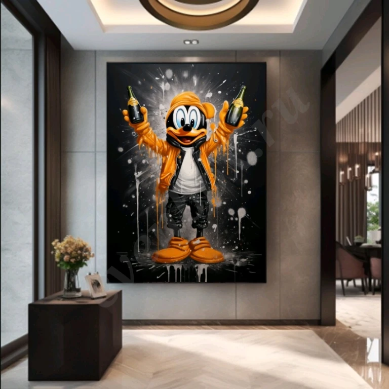 Картина маслом на холсте в интерьер